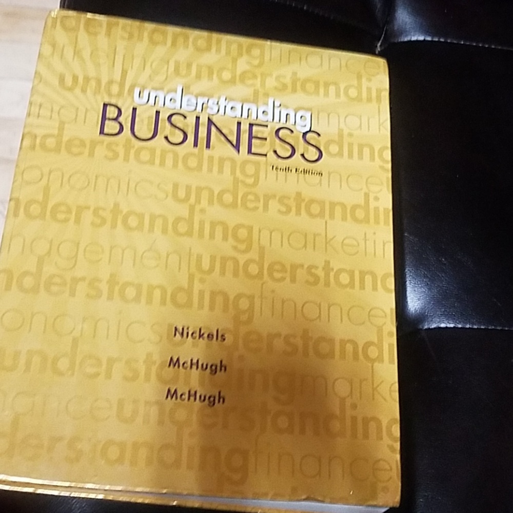 Understanding Business Book - College Book